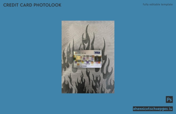 Vorschau des Fotos der Visa-Karte der japanischen MUFG Bank